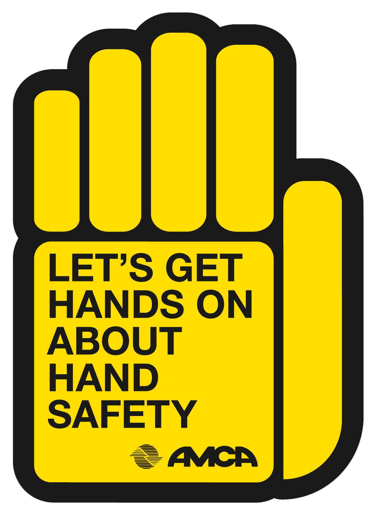 hand safety hand out